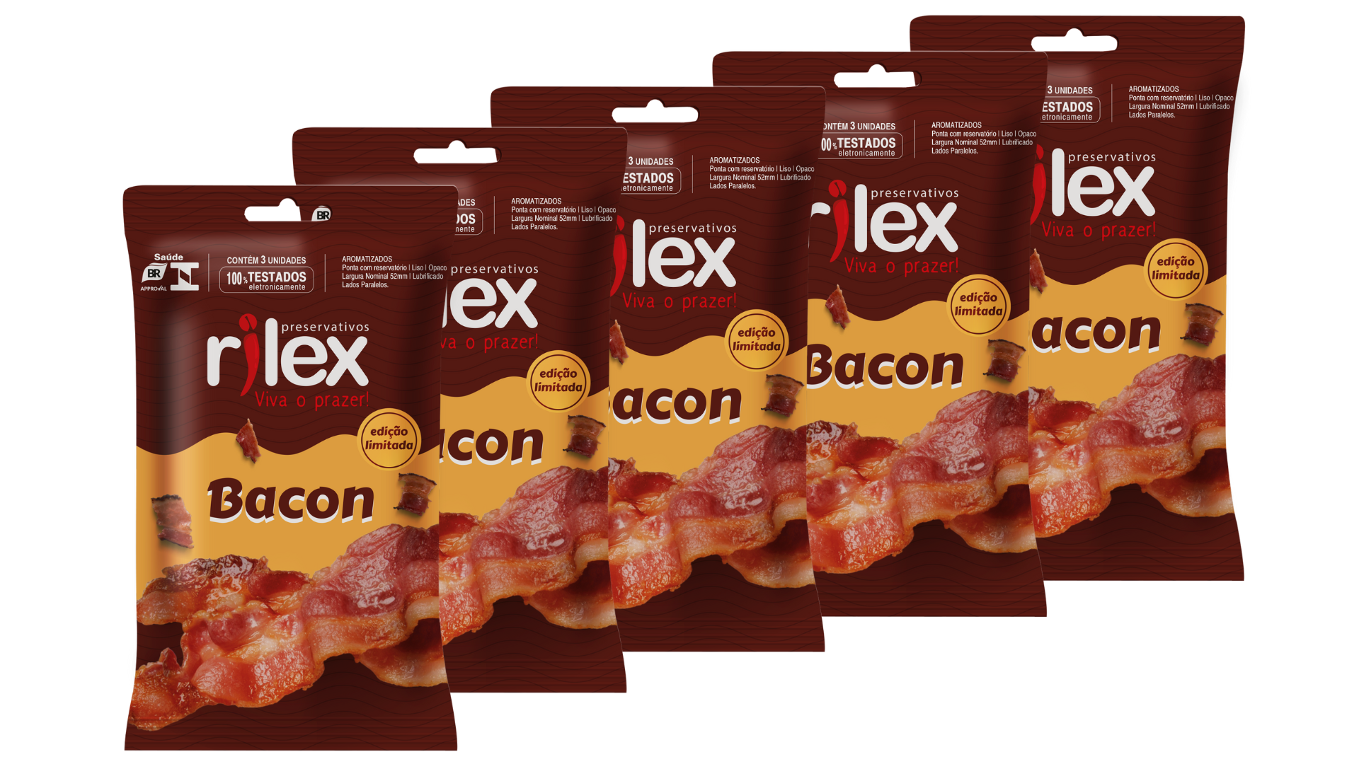 Kit Preservativos de Bacon